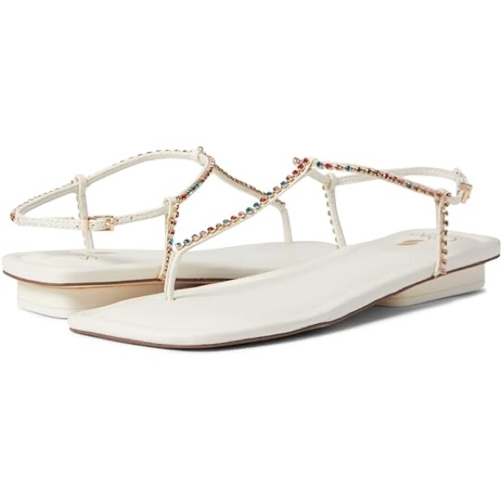 Franco Sarto Rainbow Gemstone Sandals